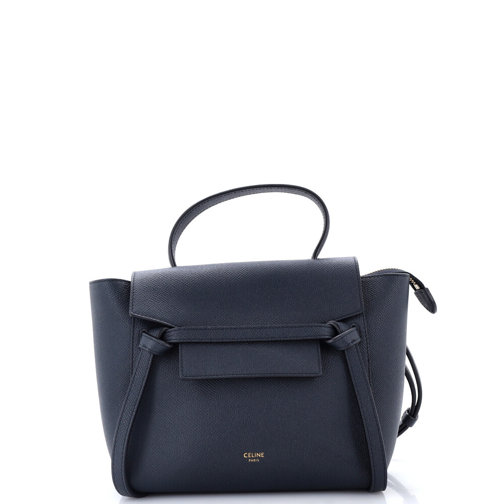 Celine Nano Belt Bag Textured Leather